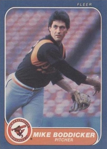 1986 Fleer - Mike Boddicker #269