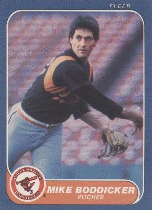 Fleer 1986 - Mike Boddicker #269