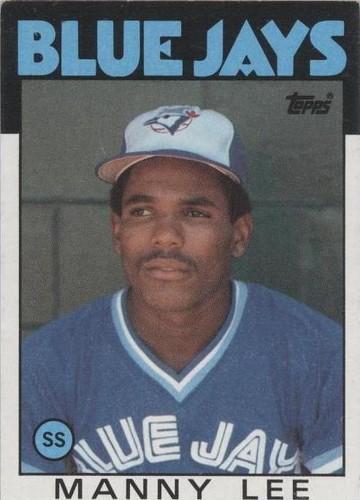 1986 Topps - Manuel Lee #23