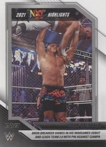 2022 Panini WWE NXT - Bron Breakker #40
