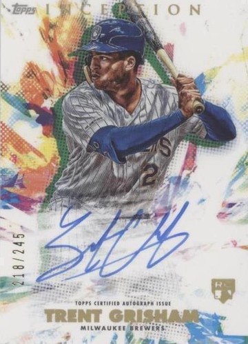 2020 Topps Inception - Trent Grisham #RESA-TG