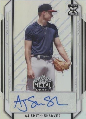 2021 Leaf Metal Draft - AJ Smith-Shawver #BA-AJS
