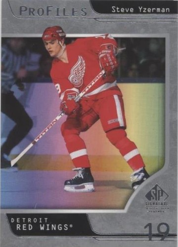 2020-21 Upper Deck SP Signature Edition Legends - Steve Yzerman #P-20