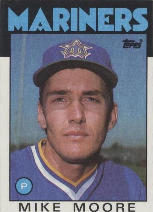 1986 Topps - Mike Moore #646
