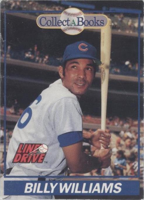 1991 Line Drive Collect-A-Books - Billy Williams #36