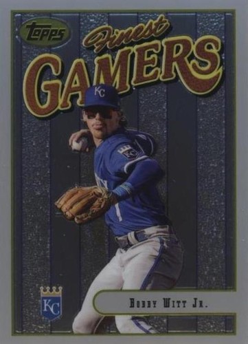 2023 Topps Finest Flashbacks - Bobby Witt Jr. #140