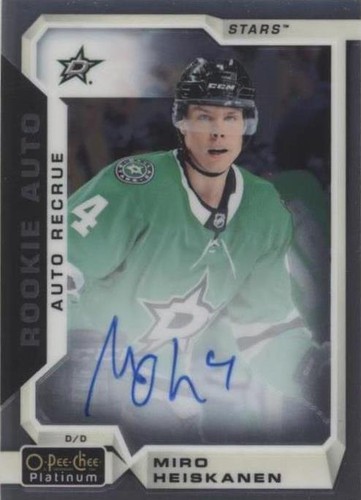 2018-19 O-Pee-Chee Platinum - Miro Heiskanen #R-MH