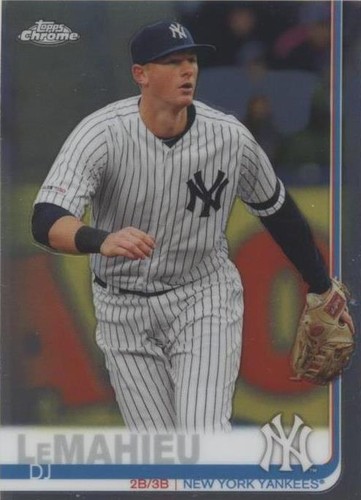 2019 Topps Chrome Update Series - D.J. LeMahieu #5