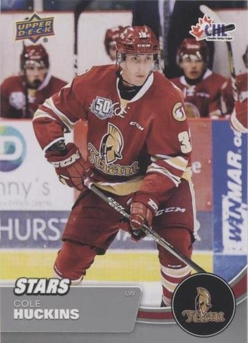 2021-22 Upper Deck CHL - Cole Huckins #346