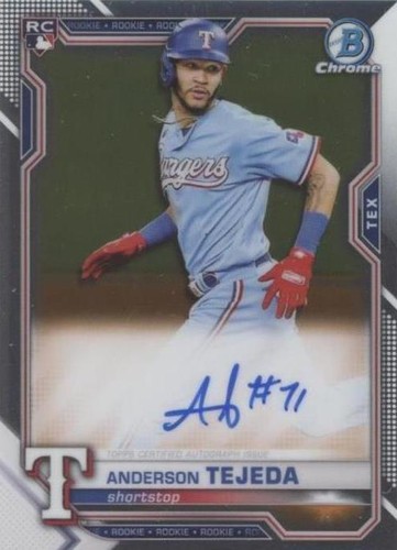 2021 Bowman Chrome - Anderson Tejeda #CRA-AT
