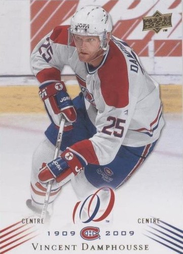 2008-09 Upper Deck Montreal Canadiens Centennial Set - Vincent Damphousse #90