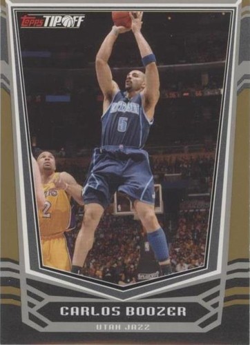 2008-09 Topps Tip-Off - Carlos Boozer #55