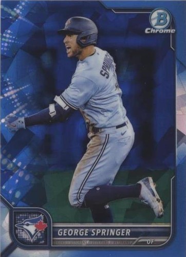 2022 Bowman Chrome Sapphire Edition - George Springer #74