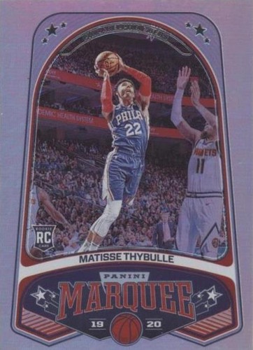2019-20 Panini Mosaic Rookies Silver Prizm Matisse Thybulle