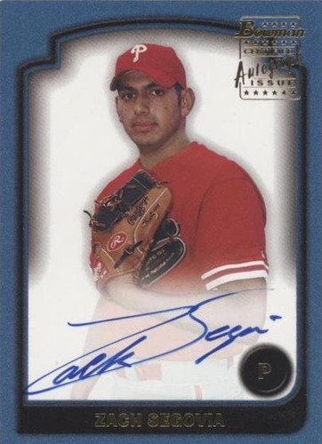 2003 Bowman - Zack Segovia #SOF-ZS