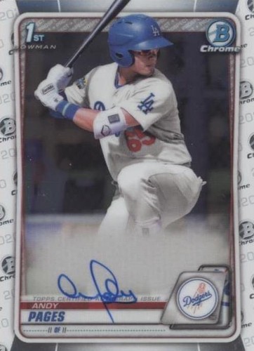 2020 Bowman - Andy Pages #CPA-AP