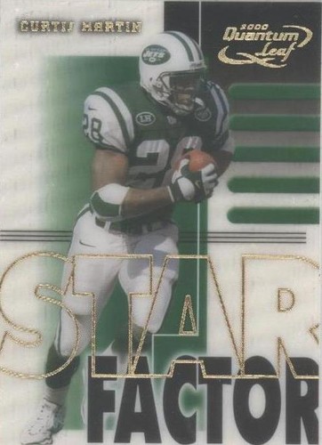 2000 Quantum Leaf Curtis Martin #SF 17