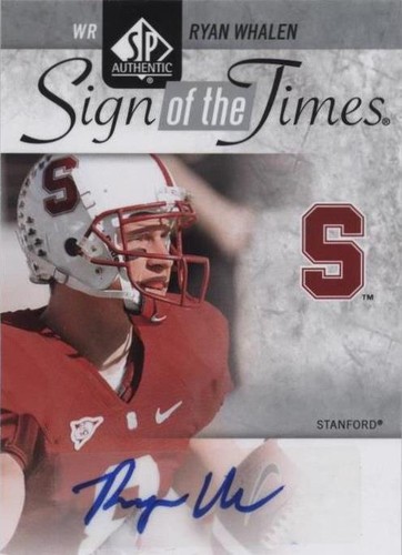 2011 SP Authentic Ryan Whalen #ST-RW