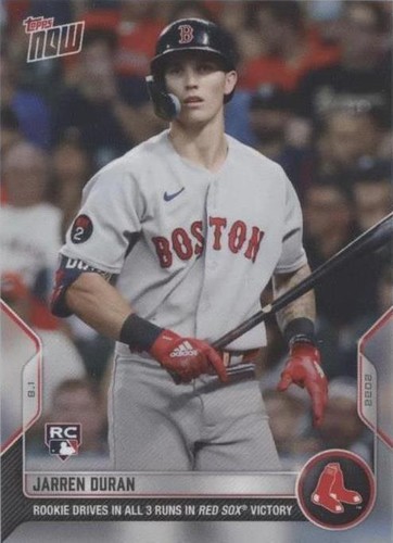 2022 Topps Now - Jarren Duran #632