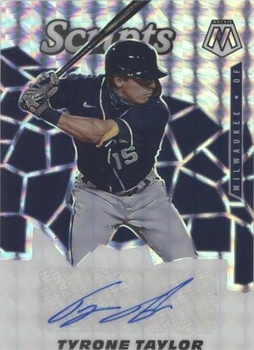 2021 Panini Mosaic - Tyrone Taylor #SCR-TT