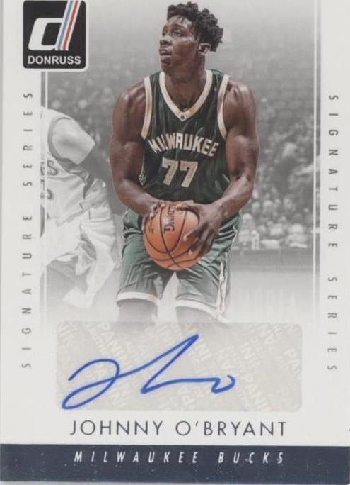 2015-16 Panini Donruss - Johnny O'Bryant #SS-JOB