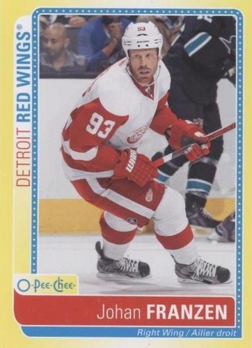 2013-14 O-Pee-Chee - Johan Franzen #S-JF