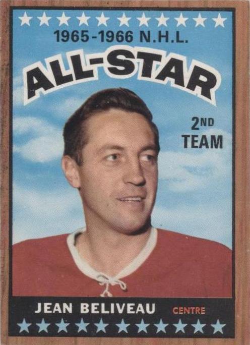 1966-67 Topps - Jean Beliveau #127