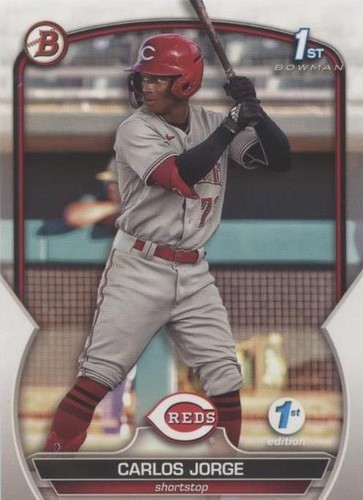 2023 Bowman 1st Edition - Carlos Jorge #BPPF-120