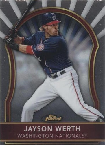 2011 Topps Finest - Jayson Werth #38