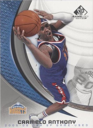 2005-06 SP Game Used Edition - Carmelo Anthony #25