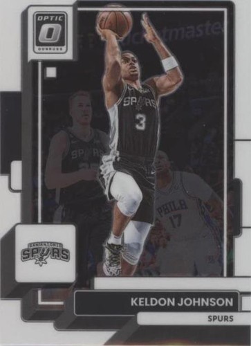 2022-23 Panini Donruss Optic - Keldon Johnson #186