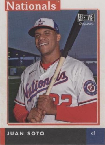 2020 Topps Archives Snapshots - Juan Soto #AS-JS