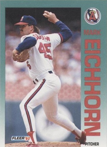 1992 Fleer - Mark Eichhorn #55