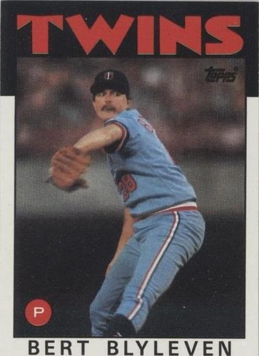 1986 Topps - Bert Blyleven #445