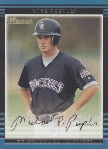 2002 Bowman - Mike Peeples #306