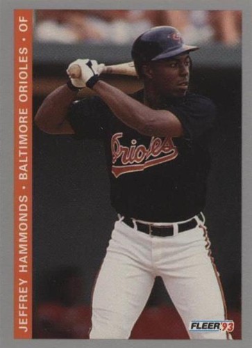 1993 Fleer Final Edition - Jeffrey Hammonds #F-159