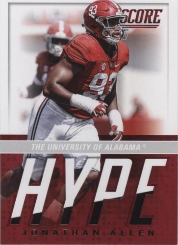 2017 Score Jonathan Allen #7