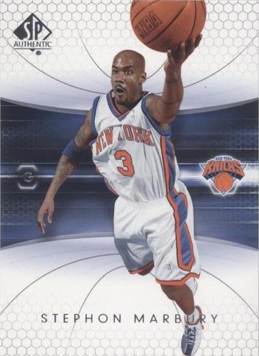 2004-05 SP Authentic - Stephon Marbury #60