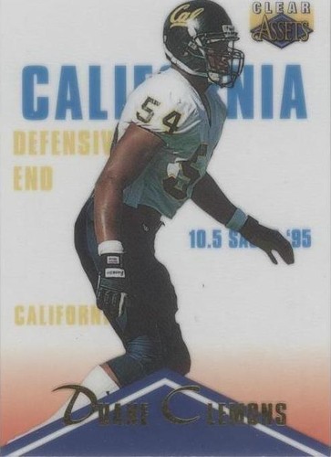 1996 Clear Assets Duane Clemons #41