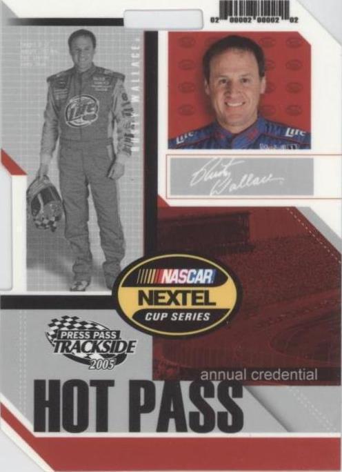 2005 Press Pass Trackside - Rusty Wallace #HP 17