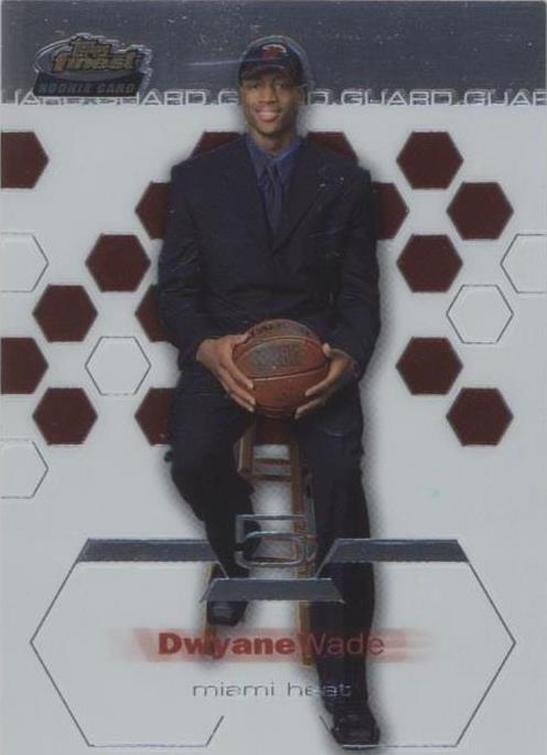 2002-03 Topps Finest - Дуэйн Уэйд #182