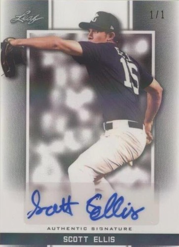 2019 Leaf Perfect Game National Showcase - Scott Ellis #BA-SE1