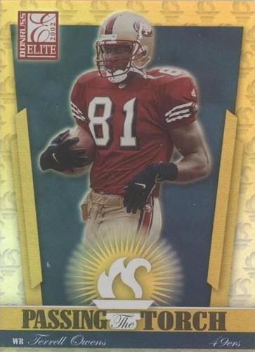 2002 Donruss Elite Terrell Owens #PT-16