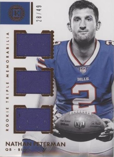 2017 Panini Encased Nathan Peterman #5