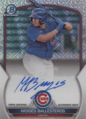 2023 Bowman - Moises Ballesteros #BMA-MB