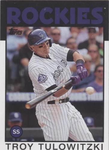 2014 Topps Archives - Troy Tulowitzki #224