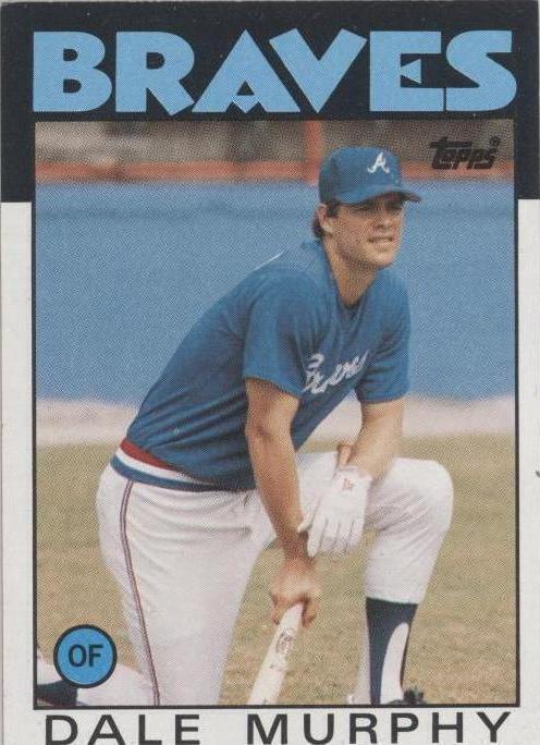 1986 Topps - Dale Murphy #600