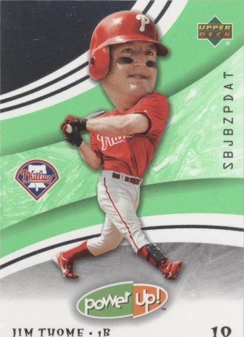 2004 Upper Deck Power Up! - Jim Thome #88