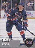 2021-22 Upper Deck CHL - Ryker Evans #331