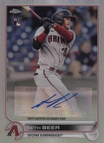 2022 Topps Chrome Update Series - Seth Beer #AC-SBE